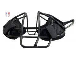 All-Star Matte Black System 7 Steel Umpire Mask With UltraCool 11 All-Star Matte Black System 7 Steel Umpire Mask With UltraCool -Move Gear Shop FM4000 MBK All Star Matte Black System 7 Steel Umpire Mask with UltraCool side flat
