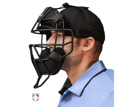 All-Star Matte Black System 7 Steel Umpire Mask With UltraCool 6 All-Star Matte Black System 7 Steel Umpire Mask With UltraCool - Image 6