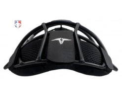 All-Star Matte Black System 7 Steel Umpire Mask With UltraCool 10 All-Star Matte Black System 7 Steel Umpire Mask With UltraCool -Move Gear Shop FM4000 MBK All Star Matte Black System 7 Steel Umpire Mask with UltraCool top flat