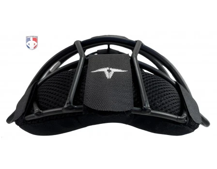 All-Star Matte Black System 7 Steel Umpire Mask With UltraCool 3 All-Star Matte Black System 7 Steel Umpire Mask With UltraCool - Image 3