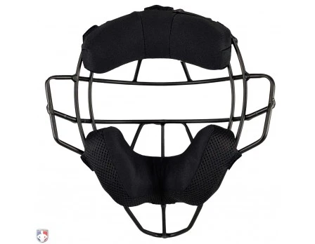 All-Star Matte Black System 7 Steel Umpire Mask With UltraCool 2 All-Star Matte Black System 7 Steel Umpire Mask With UltraCool - Image 2