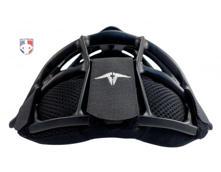 All-Star Black Magnesium Umpire Mask With Black LUC 3 All-Star Black Magnesium Umpire Mask With Black LUC - Image 3