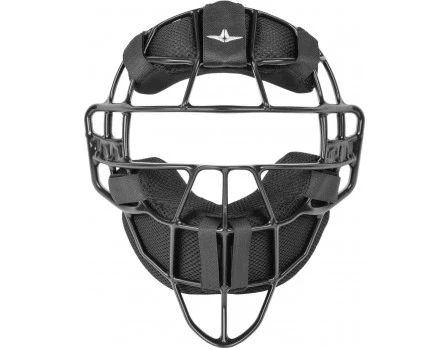 All-Star Black Magnesium Umpire Mask With Black LUC 1 All-Star Black Magnesium Umpire Mask With Black LUC