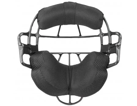 All-Star Black Magnesium Umpire Mask With Black LUC 2 All-Star Black Magnesium Umpire Mask With Black LUC - Image 2
