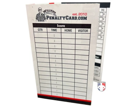 Williams Ultimate Football Referee Information Cards 1 Williams Ultimate Football Referee Information Cards