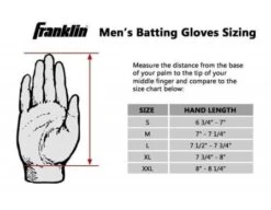 Franklin MLB All-Weather Pro Gloves 7 Franklin MLB All-Weather Pro Gloves -Move Gear Shop Franklin Glove Size Chart 2