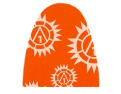 HeatShields Shoe Inserts -Move Gear Shop HEAT SHIELD ORG Toe Closeup