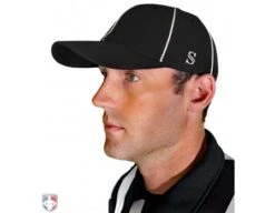 Front Page -Move Gear Shop HT110 Smitty Performance Flex Fit Referee Cap Worn Front View