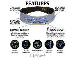 Halo 2 SweatSeal® Air Series Headband -Move Gear Shop Halo features