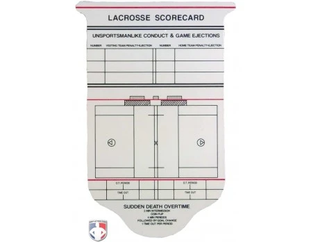 College / NFHS Lacrosse Referee Template / Scorecard 3 College / NFHS Lacrosse Referee Template / Scorecard - Image 3
