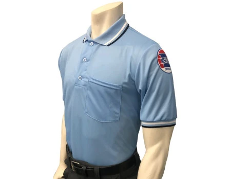 Missouri (MSHSAA) Short Sleeve Umpire Shirt - Powder Blue 1 Missouri (MSHSAA) Short Sleeve Umpire Shirt - Powder Blue