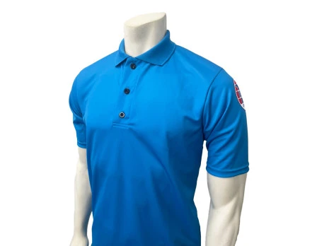 Missouri (MSHSAA) Men's Short Sleeve Volleyball Referee Shirt - Bright Blue 1 Missouri (MSHSAA) Men's Short Sleeve Volleyball Referee Shirt - Bright Blue