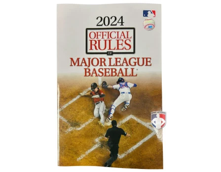 2024 Official Major League Baseball (MLB) Rulebook 1 2024 Official Major League Baseball (MLB) Rulebook