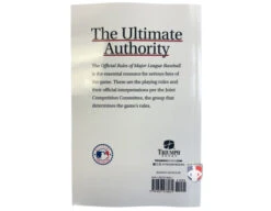 2025 Official Major League Baseball (MLB) Rulebook -Move Gear Shop MLB OBR 2025 Official Major League Baseball MLB Rulebook back