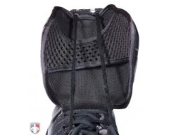 New Balance V3 All-Black Mid-Cut Umpire Plate Shoes -Move Gear Shop MU460XB3 New Balance V3 All Black Mid Cut Umpire Plate Shoes Plate Closeup