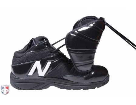 New Balance V3 Black & White Mid-Cut Umpire Plate Shoes 8 New Balance V3 Black & White Mid-Cut Umpire Plate Shoes - Image 8
