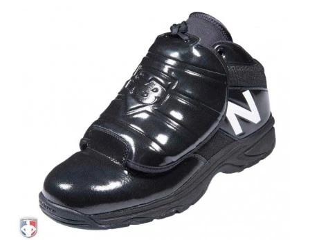 New Balance V3 Black & White Mid-Cut Umpire Plate Shoes 1 New Balance V3 Black & White Mid-Cut Umpire Plate Shoes