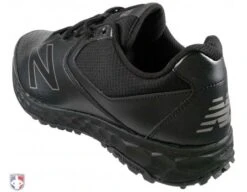 New Balance V3 All-Black Low-Cut Umpire Base Shoes 11 New Balance V3 All-Black Low-Cut Umpire Base Shoes -Move Gear Shop MU950AK3 New Balance V3 All Black Low Cut Umpire Base Shoes Outside Back Angled View