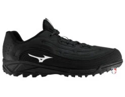 Mizuno Ambition 3 All-Surface All-Black Low-Cut Field Shoes -Move Gear Shop MZ AB3L BL Mizuno Ambition 3 All Surface All Black Low Cut Field Shoes side 2