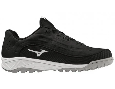 Mizuno Ambition 3 All-Surface Black & White Low-Cut Field Shoes 3 Mizuno Ambition 3 All-Surface Black & White Low-Cut Field Shoes - Image 3