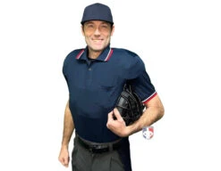 Mizuno Performance Short Sleeve Traditional Umpire Shirt - Navy -Move Gear Shop MZ351 NY Mizuno Short Sleeve Umpire Shirt Navy Plate
