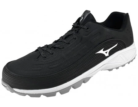 Mizuno Ambition 3 All-Surface Black & White Low-Cut Field Shoes 1 Mizuno Ambition 3 All-Surface Black & White Low-Cut Field Shoes