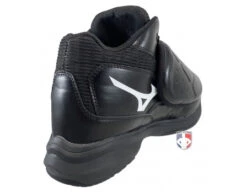 Mizuno Pro Wave Black & White Mid-Cut Umpire Plate Shoes 11 Mizuno Pro Wave Black & White Mid-Cut Umpire Plate Shoes -Move Gear Shop Mizuno Mid Cut Plate Umpire Shoes side 3