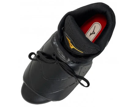 Mizuno Pro Wave Black & White Mid-Cut Umpire Plate Shoes 7 Mizuno Pro Wave Black & White Mid-Cut Umpire Plate Shoes - Image 7
