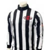 Mississippi (MHSAA) 2" Stripe Foul Weather Football Referee Shirt