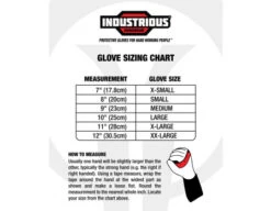 Industrious Handwear Sports Officials Black Gloves - Winter Style 5 Industrious Handwear Sports Officials Black Gloves - Winter Style -Move Gear Shop ORF Industrious Handwear Sports Officials Gloves Year Round Style sizing chart 2