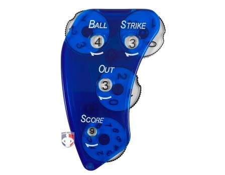 Markwort 4-Dial Precision Blue Umpire Indicator With Score - 4/3/3 Count 1 Markwort 4-Dial Precision Blue Umpire Indicator With Score - 4/3/3 Count