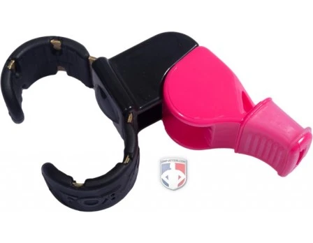 Fox 40 Pink Finger Referee Whistle With Cushioned Mouth Grip 2 Fox 40 Pink Finger Referee Whistle With Cushioned Mouth Grip - Image 2