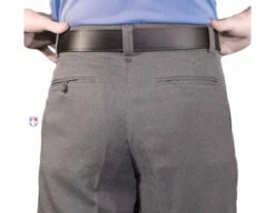 Smitty Heather Grey Umpire Base Pants With Expander Waistband -Move Gear Shop S11X attempt 2 Smitty Heather Grey Base Pants back