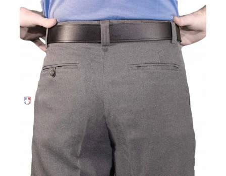 Smitty Heather Grey Combo Umpire Pants With Expander Waistband 3 Smitty Heather Grey Combo Umpire Pants With Expander Waistband - Image 3