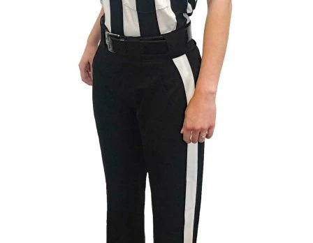 Smitty Warm Weather Women's Fit Black Football Referee Pants 1 Smitty Warm Weather Women's Fit Black Football Referee Pants