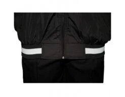 Smitty Collegiate Style Basketball Referee Jacket - Black With White Trim 18 Smitty Collegiate Style Basketball Referee Jacket - Black With White Trim -Move Gear Shop S227 BK Bottom Elastic
