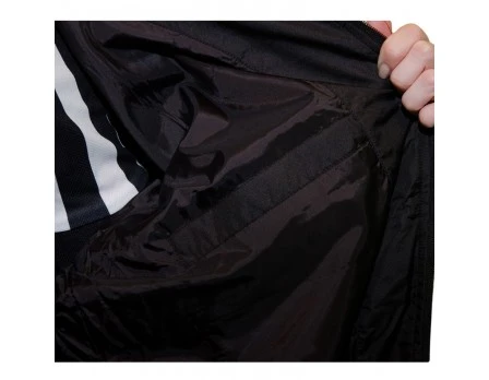 Smitty Collegiate Style Basketball Referee Jacket - Black With White Trim 4 Smitty Collegiate Style Basketball Referee Jacket - Black With White Trim - Image 4