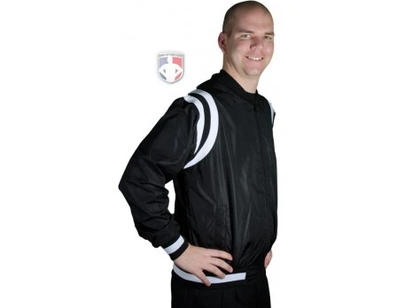 Smitty Collegiate Style Basketball Referee Jacket - Black With White Trim 8 Smitty Collegiate Style Basketball Referee Jacket - Black With White Trim - Image 8