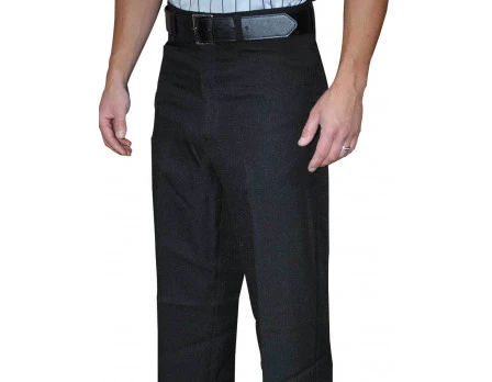 Smitty Athletic Fit Flat Front Referee Pants With Belt Loops 1 Smitty Athletic Fit Flat Front Referee Pants With Belt Loops