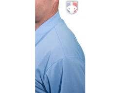 Smitty Long Sleeve Vertical Stripe Umpire Shirt - Powder Blue 16 Smitty Long Sleeve Vertical Stripe Umpire Shirt - Powder Blue -Move Gear Shop S311 PB Shouldercrop