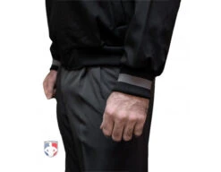 Smitty Major League Replica Thermal Umpire Jacket - Black With Charcoal Grey -Move Gear Shop S341 Smitty Major League Replica Thermal Umpire Jacket Black with Charcoal Grey Cuff