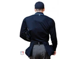 Smitty NCAA Softball Long Sleeve Body Flex Men's Umpire Shirt - Midnight Navy -Move Gear Shop S347 MN Smitty NCAA Softball Long Sleeve Body Flex Mens Umpire Shirt Midnight Navy plate back