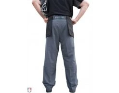 Smitty Performance Poly Spandex Charcoal Grey Plate Umpire Pants -Move Gear Shop S392 SMITTY PERFORMANCE POLY SPANDEX CHARCOAL GREY PLATE UMPIRE PANTS BACK