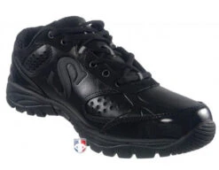 Smitty All-Black Umpire / Referee Field Shoes 12 Smitty All-Black Umpire / Referee Field Shoes -Move Gear Shop SM FIELD Smitty Field Umpire Referee Shoes Front Angled Inside View 1