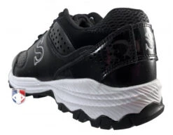 Smitty V2 Black & White Umpire / Referee Field Shoes 11 Smitty V2 Black & White Umpire / Referee Field Shoes -Move Gear Shop SM FIELDv2 Smitty V2 Black White Umpire Referee Field Shoes angle heel wm