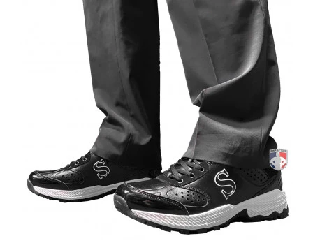 Smitty V2 Black & White Umpire / Referee Field Shoes 9 Smitty V2 Black & White Umpire / Referee Field Shoes - Image 9