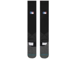 Stance MLB Diamond Pro Over-the-Calf Socks - Black -Move Gear Shop STN MLB OTC BK Stance MLB Diamond Pro Over the Calf Socks Black Back View