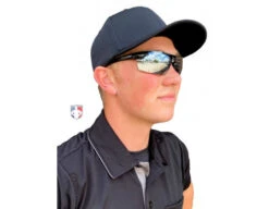 Tifosi Track Sunglasses - Gloss Black / Smoke -Move Gear Shop TIF TRACK GB Tifosi Track Sunglasses Gloss Black Smoke umpire side
