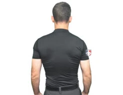 ThighPro Locked In Mock Neck Short Sleeve Compression Shirt 5 ThighPro Locked In Mock Neck Short Sleeve Compression Shirt -Move Gear Shop TPRO LOCK IN ThighPro Locked In Mock Neck Short Sleeve Compression Shirt ty back
