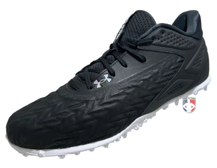 Under Armour Yard Turf 3.0 Black & White Field Shoes 1 Under Armour Yard Turf 3.0 Black & White Field Shoes